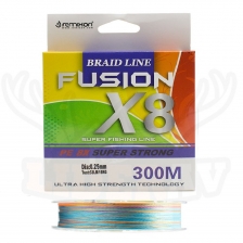 Fusion 300M X8 Multi Color İp Misina