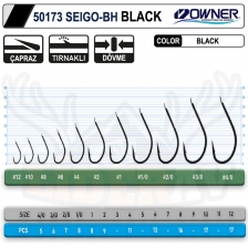 50173 Seigo-Bh Black İğne