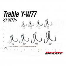 Y-W77 Curve Treble Üçlü İğne