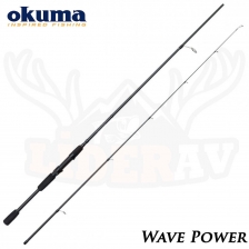 Wave Power 2,44 cm 15-40 gr 2 Parça Spin Kamışı