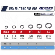 52804 Split Ring Fine Wire Halka