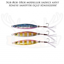 LRF Psycho Sprat 3 Adet (Turkish Zebra Mix2) Suni Yem