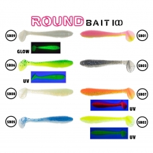 Round Bait 100mm Silikon Balık