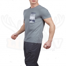 Lex Erkek T-Shirt KOYU GRİ