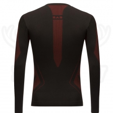 High Performance Termal Erkek Üst İçlik Siyah/Kırmızı