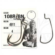 4911 Fudo Worm 108R Black Nikel İğne