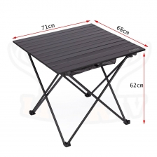 Nature Katlanabilir Kamp Masası Büyük (71 x 68 x 62cm)