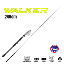Walker 240cm 3-15gr Teleskopik Spin Kamışı