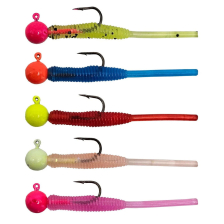 Hook Worm Jighead+Lrf Silikonu 1.5gr+4.5cm 5 Adet