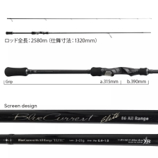 BlueCurrent 86 All-Range Elite 258cm 3-21gr Olta Kamışı