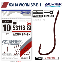53118 Worm Sp-Bh Bloody Red İğne