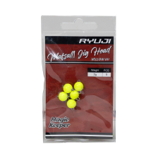 Mafsallı Jighead Yellow UV (5adet)