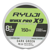 Win XPro X8+1 150M Dark Green İp Misina