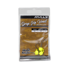 Drop Jighead Yellow Glow (3adet)
