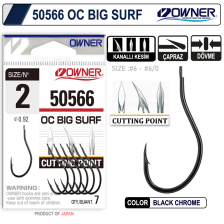 50566 Cut Big Surf Gun Black İğne