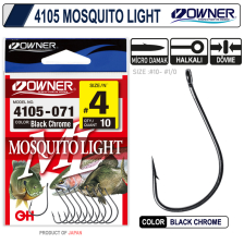4105 Musquito Light Black Chrome İğne