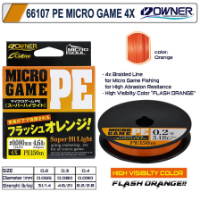 66107 PE Micro Game 4x 150M İp Misina