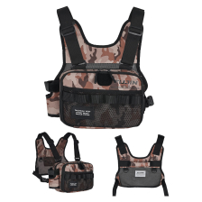 Tactical Vest Brown Camo Balıkçı Çantası